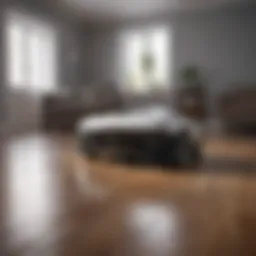 Sleek design of Shark Robot Vacmop