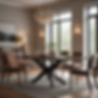 Height Matters: Finding the Ideal Dining Table Elevation Infographic on dining table height considerations