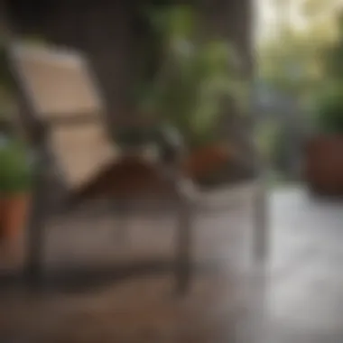 Diverse Materials for Sliding Patio Furniture Variety of materials used in sliding patio furniture