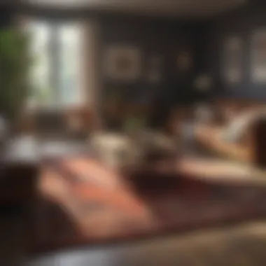 Optimizing Small Areas with Creative Layouts Creative layout options for optimizing small living areas with rugs.