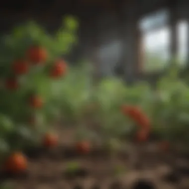 Thriving Tomato Plants Healthy tomato plants thriving in a garden