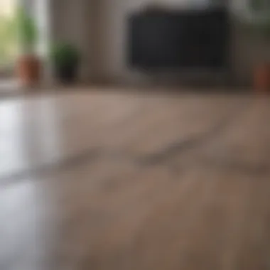 Floor layout with effective wire management techniques