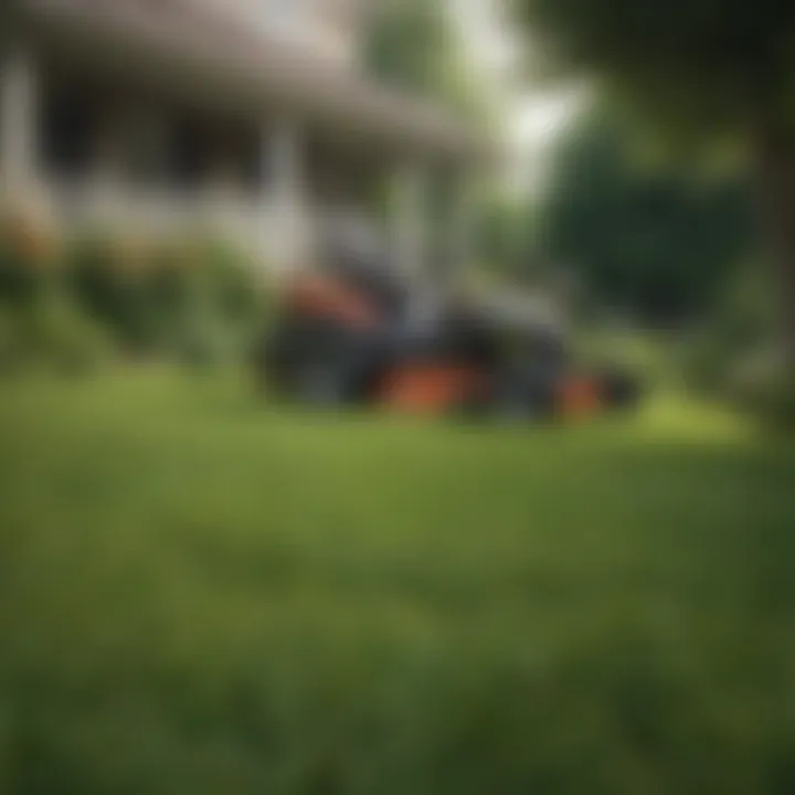 Seasonal lawn maintenance practices