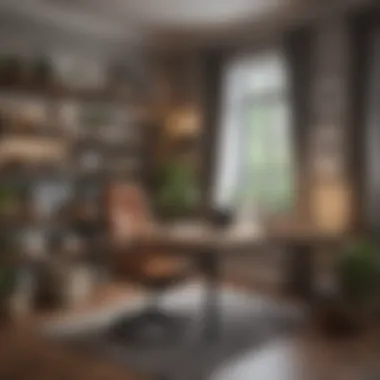 Showcase Functional Spaces A well-organized home office space