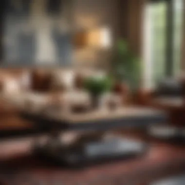 Decorating Without a Coffee Table Stylish decor elements in a coffee table-free space