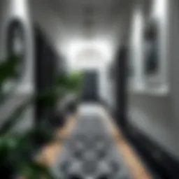 The Art of the Black and White Hallway Runner Introduction