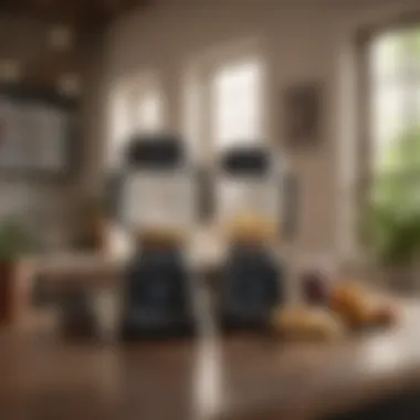 Choosing the Right Blender Comparison of different blender models on display