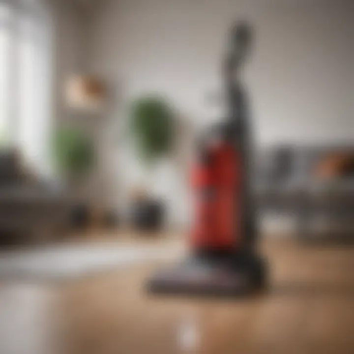 A sleek multi-use vacuum showcasing its versatility