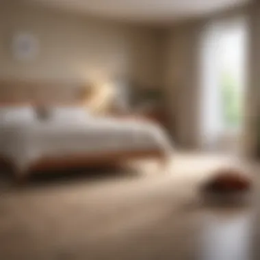 Professional Inspection for Bed Bug Infestations Professional pest control technician inspecting a home