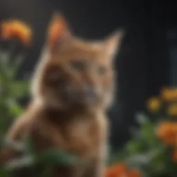 A beautiful yet toxic flower that poses danger to cats