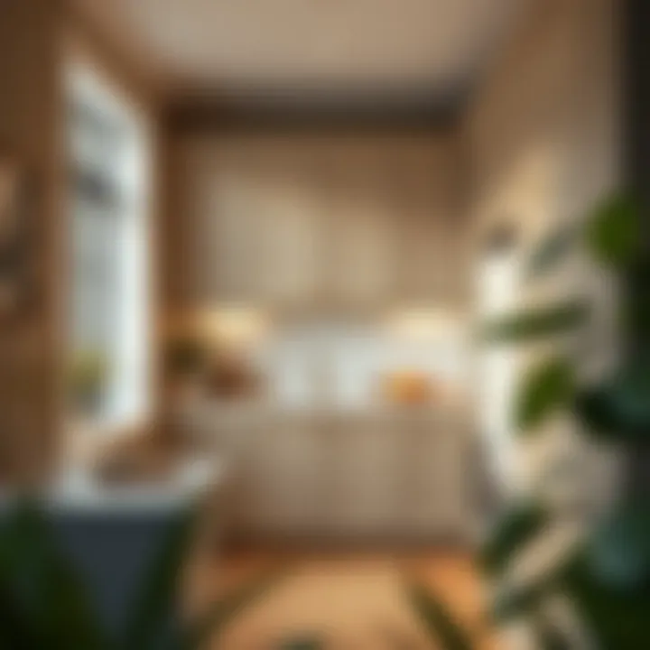 Inspirational interior design showcasing cabinet doors