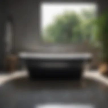 Sleek Acrylic Bathtub Acrylic bathtub showcasing its sleek design