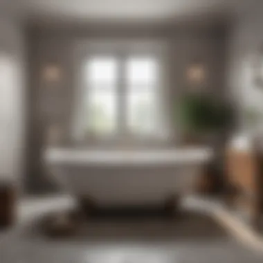 Clean and well-maintained bathtub