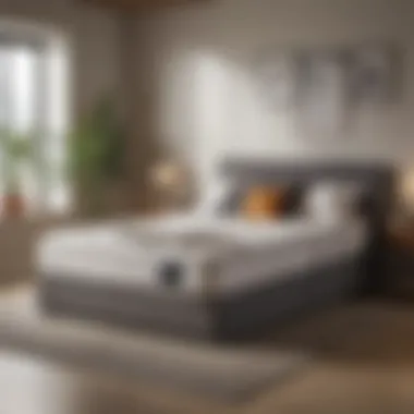 Diverse Firmness Options for Personalized Comfort Different firmness levels of bed-in-a-box mattresses on display