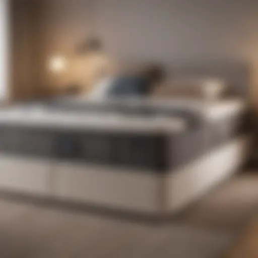 Luxurious bed-in-a-box mattress with plush top