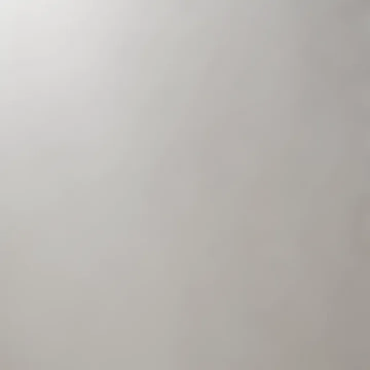 Close-up of white semi-gloss paint on textured wall showcasing sheen