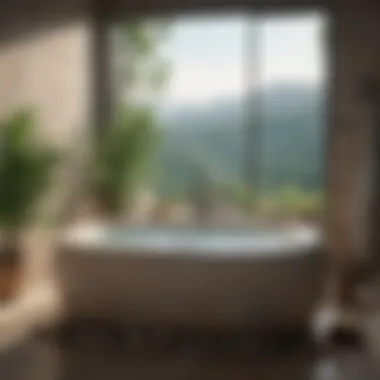 Eco-Friendly Bath Stones Eco-friendly bath stones displayed in a natural setting