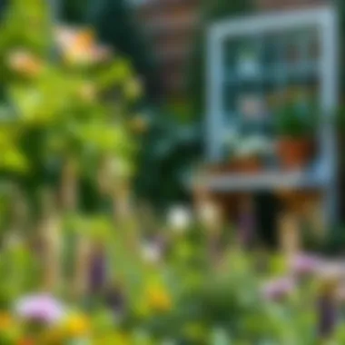 Creating a Fragrant Garden A garden infused with fragrant plants to deter pests