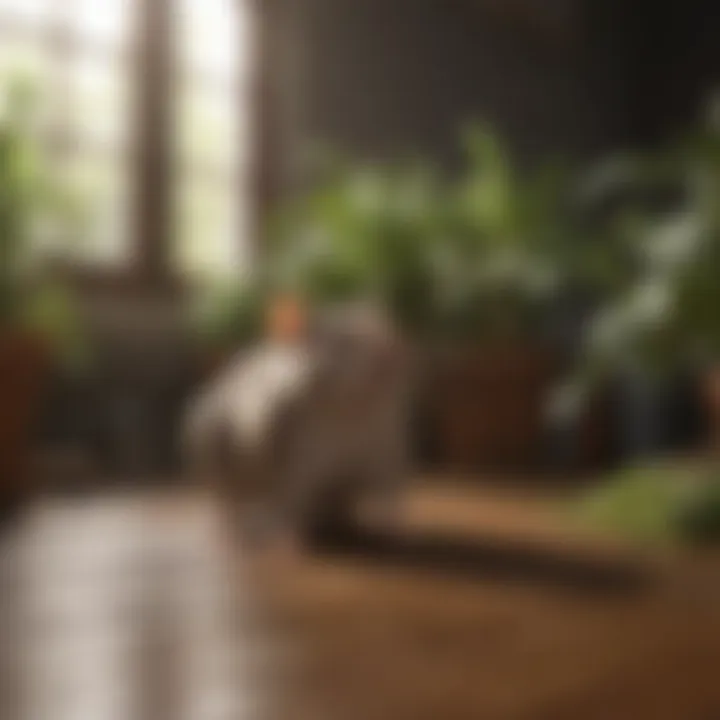 A variety of natural scents known to repel rodents