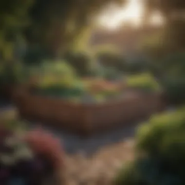 Aesthetic Raised Bed Design Overview of a well-planned raised bed garden